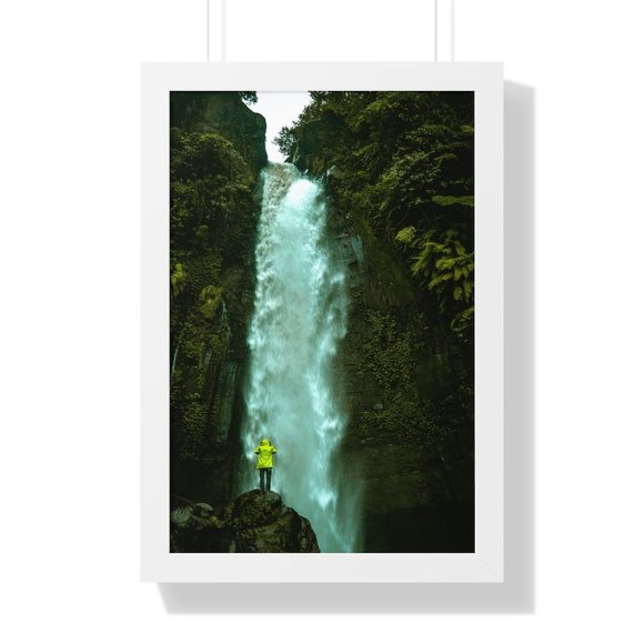 Malang, Indonesia Waterfall Wall Art Design Poster Print Decor for Home & Office - Picture 8 of 9